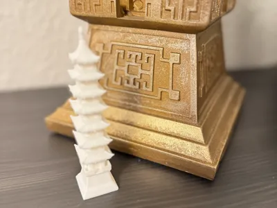 Chinese Pagode Tower Sculpture