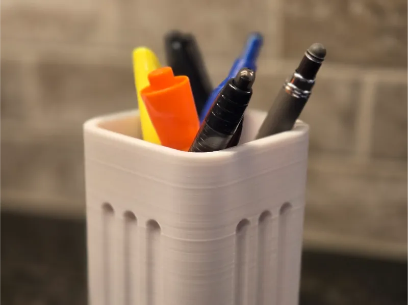 Modern Pen And Pencil Holder