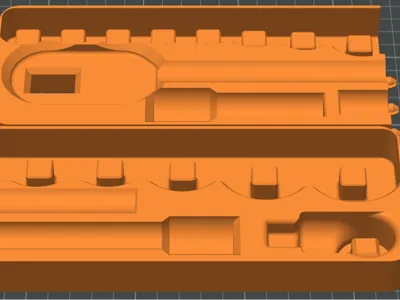 1/2" socket tray