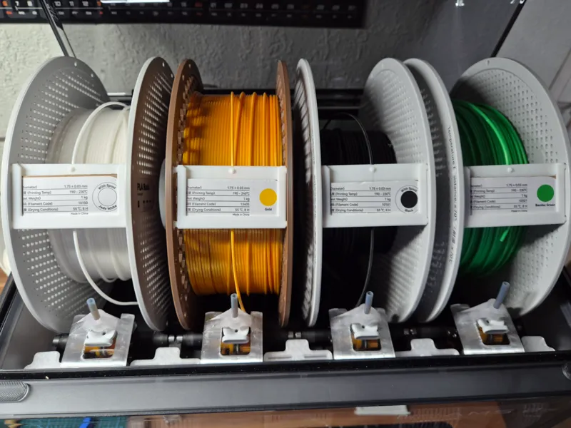 Filament Beschriftung - Clip - Label - Swatch