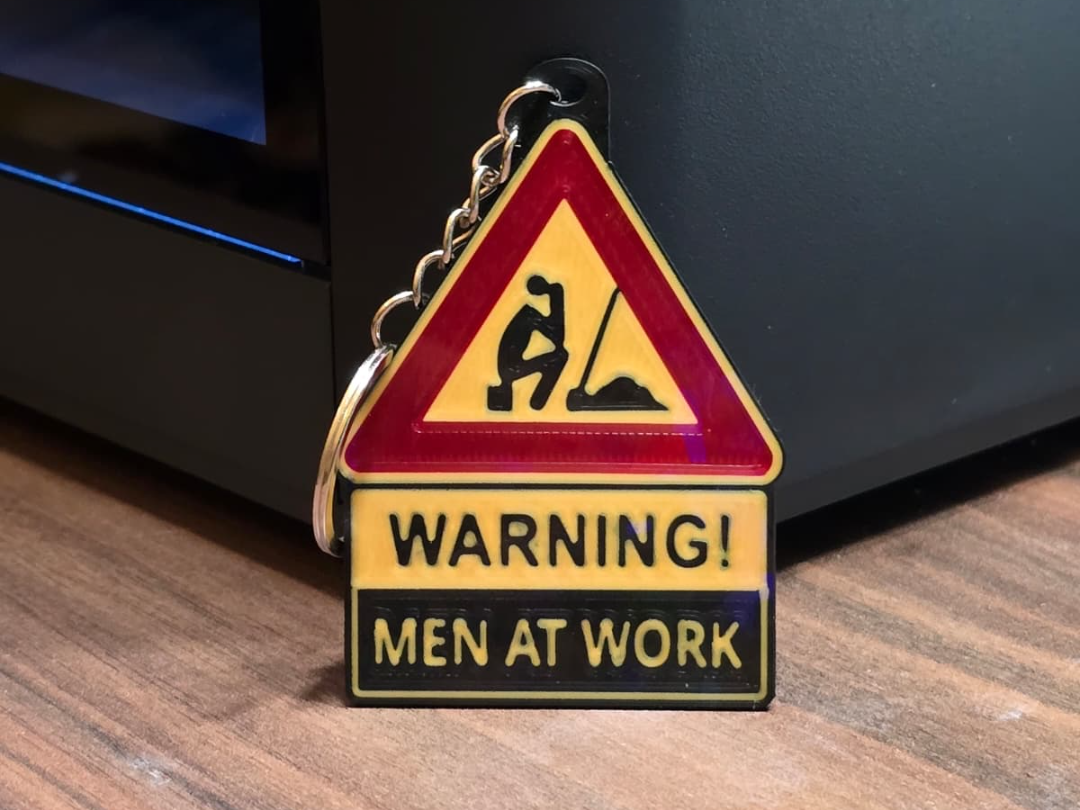 Portachiavi Man ot work