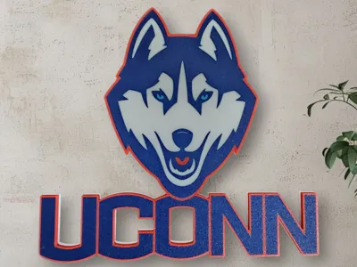 Uconn Huskies Sign