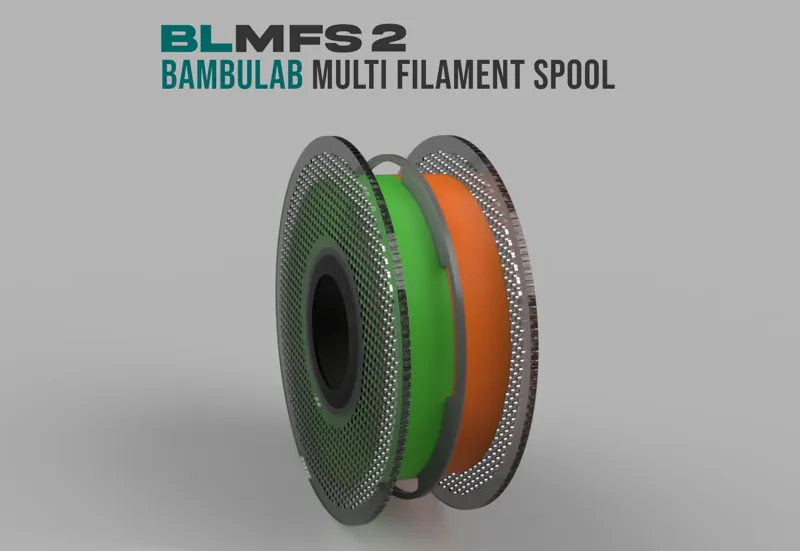 Bambulab Multi Filament Spool - 2 Filaments