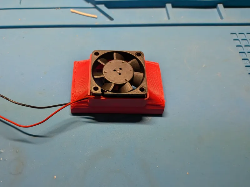Bambu A1 case adapter for fan 40x40 (both sides)