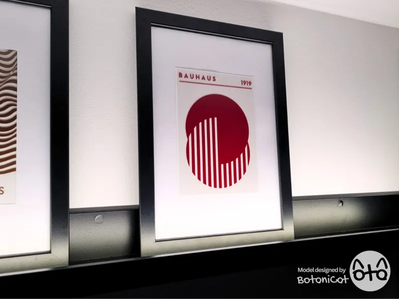 Abstract Geometric Wall Art - Bauhaus 2 