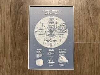 Death Star Blueprint Hueforge