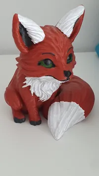 Petit renard mignon multicolore — photo 7