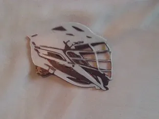XRS Pro keychain/Lacrosse helmet keychain.