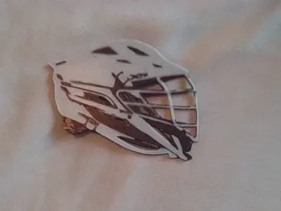 XRS Pro keychain/Lacrosse helmet keychain.