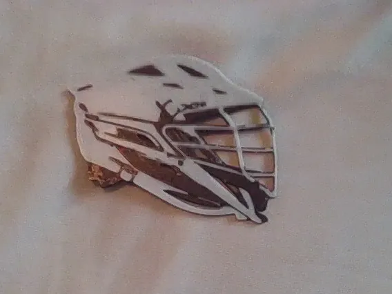 XRS Pro keychain/Lacrosse helmet keychain.