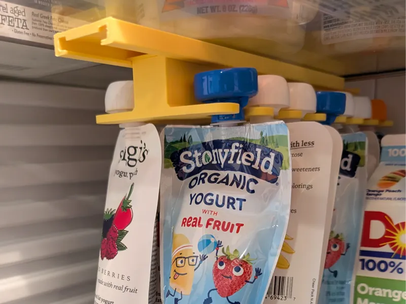 Sliding Pouch Rack