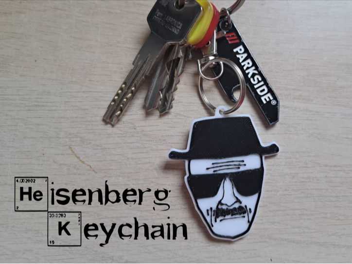 Heisenberg (Walter White) keychain - Breaking Bad