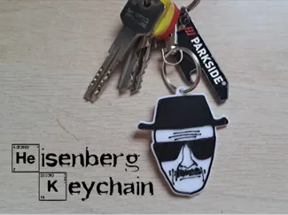 Heisenberg (Walter White) keychain - Breaking Bad