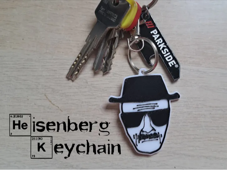 Heisenberg (Walter White) keychain - Breaking Bad