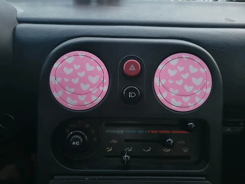 Miata Air Vents - Heart Pattern