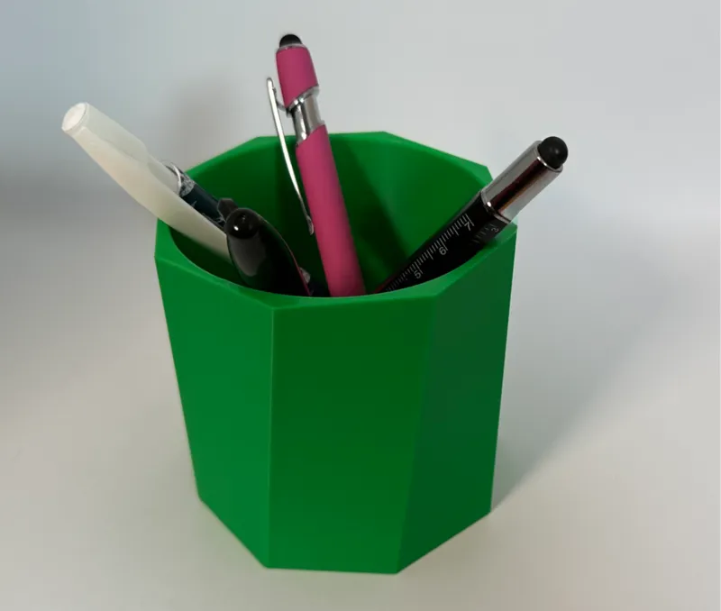 Twisted Octagon Pen Pot