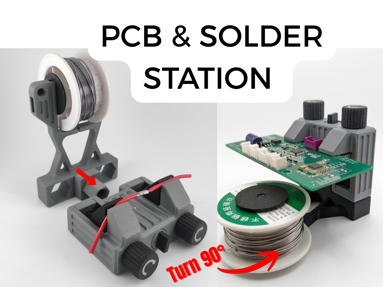 PCB Vise & Solder Station