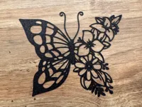 Papillon — art mural 2D — photo 2