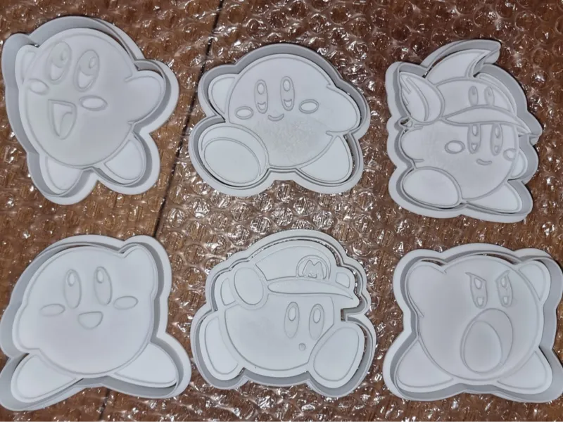 Kirby Cookie Cutter Set