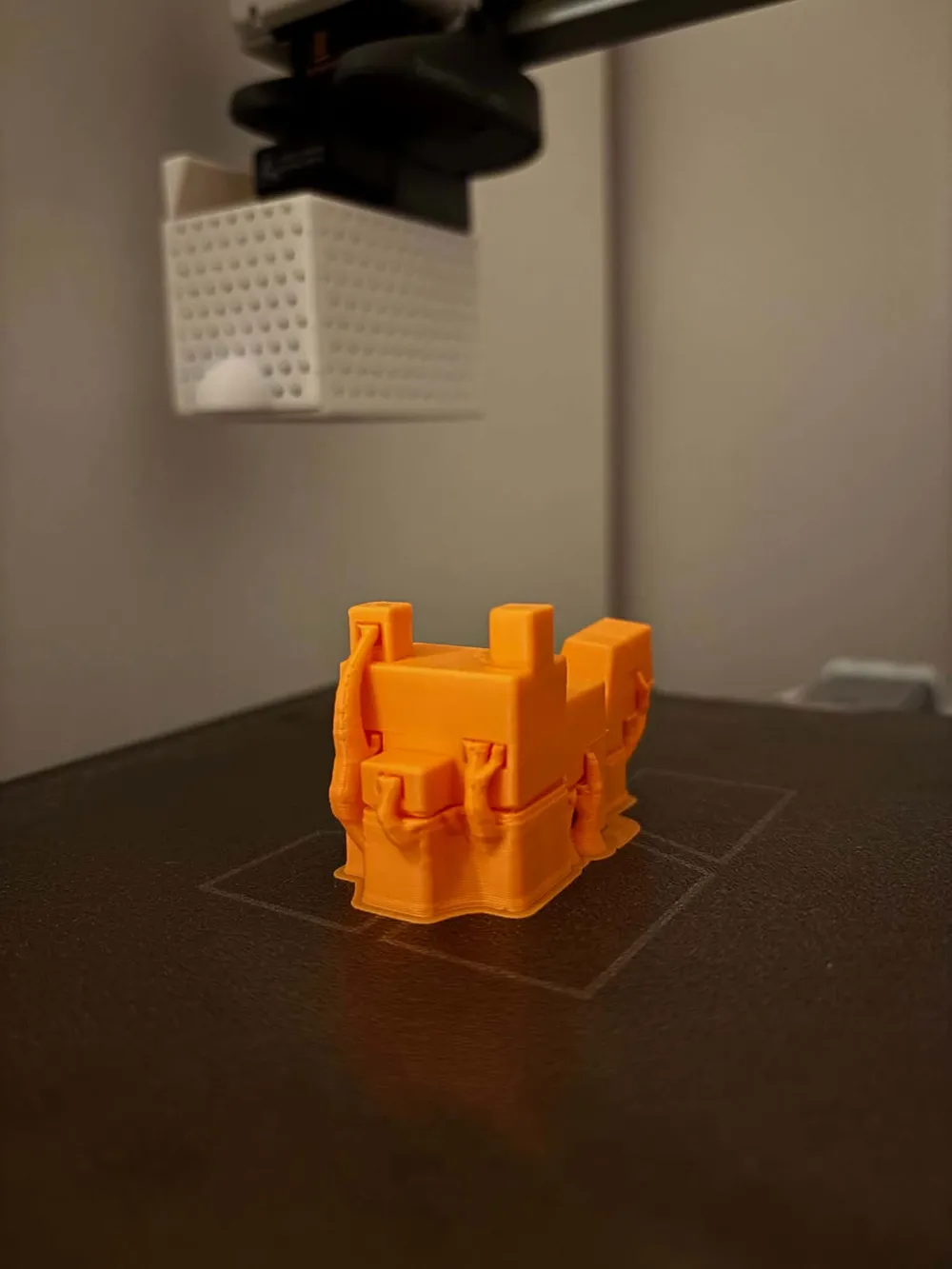 Pixel Earth Icon Minecraft Fox - pixel keychain - Free 3D Print Model - MakerWorld
