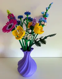 Vase Wave aux courbes ondulantes — photo 8