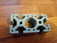 Profilé d'extrusion aluminium 4080 optimisé impression — photo 2