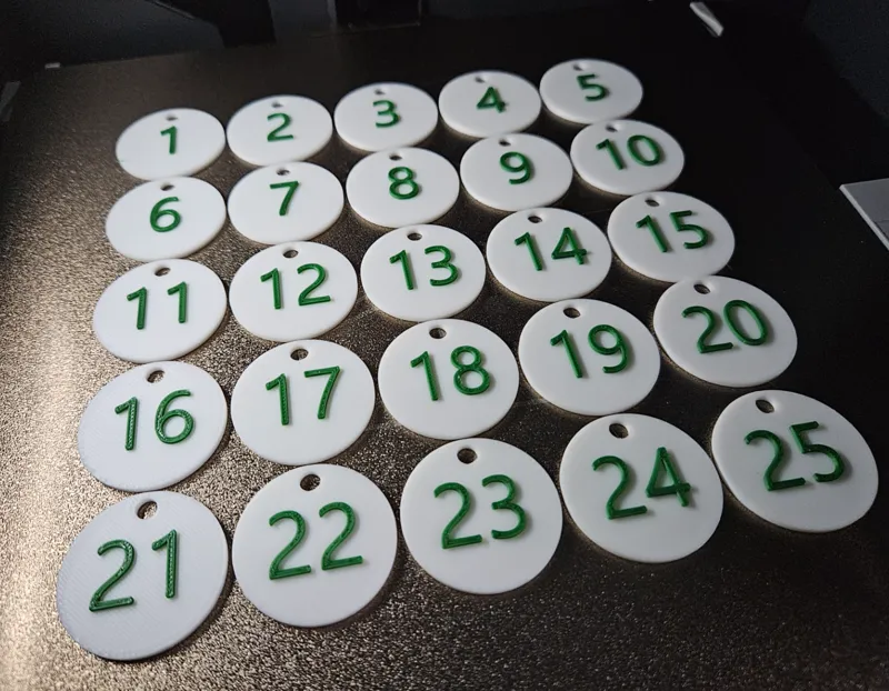 Advent Number Charms