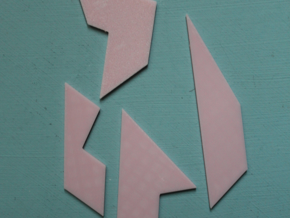 Rompicapo 3D Lettera A Puzzle Logico