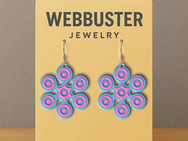 Sixfold Pulse Earrings