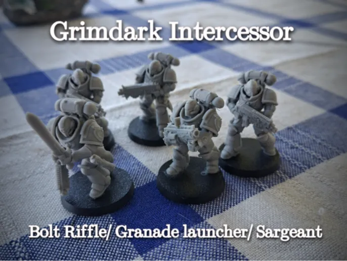 Space Soldier Intercessor Squad + Granade/Sargeant