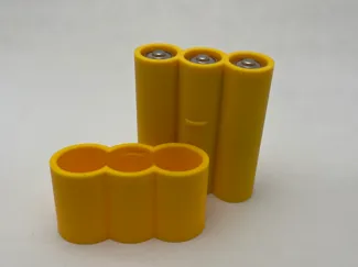 3x AAA Travel Battery Holder