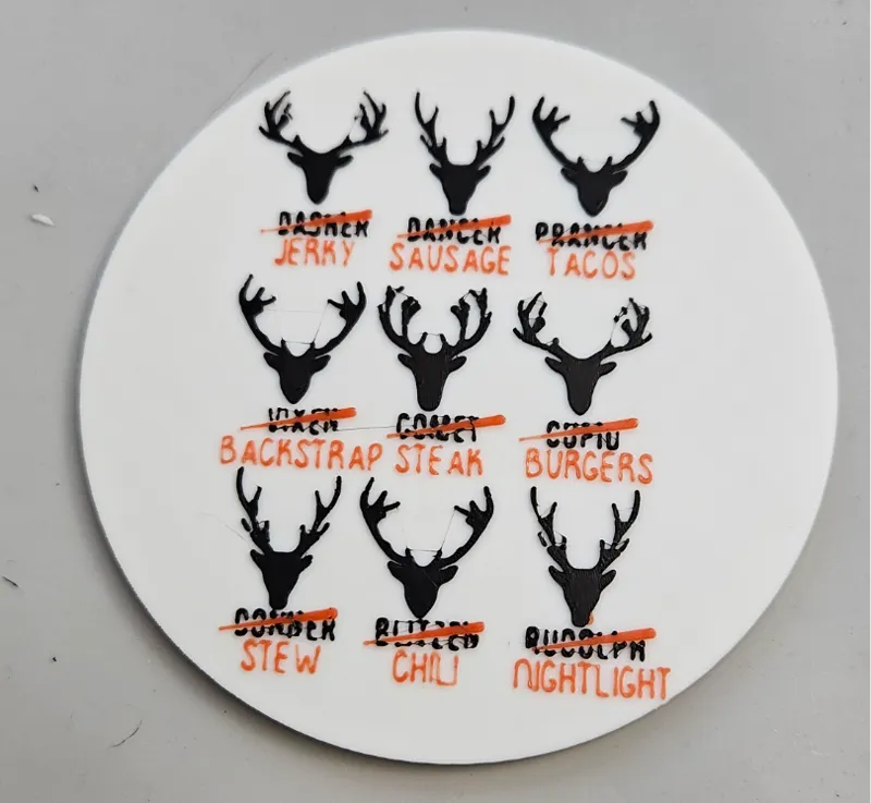 Deer Meat Coaster