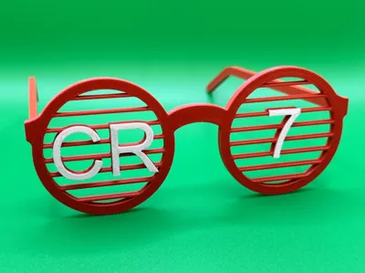 Cristiano Ronaldo Glasses (with/without AMS)