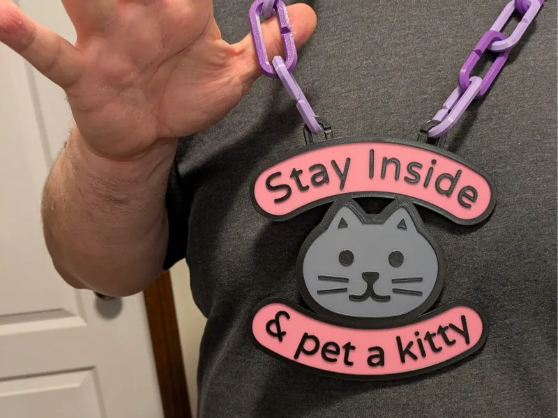 Hype Chain - Stay Inside & pet a kitty