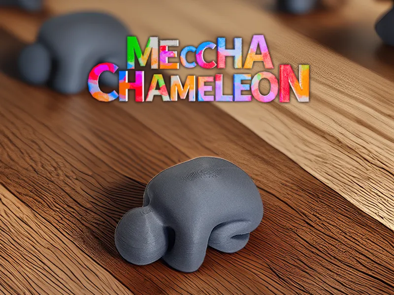 Meccha Chameleon Figur