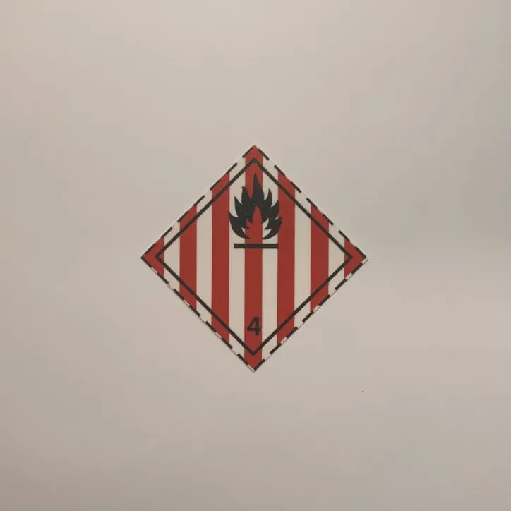 GHS - Flammable solids (Hazard pictograms)
