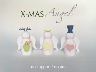 Christmas Angel with Charms NO SUPPORT/ NO AMS