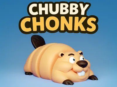 Flexi Beaver - Chubby Chonks
