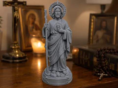 Figura decorativa: San Giuda Taddeo – Modello 3D/Modelo 3D Imprimible — referencia de MakerWorld