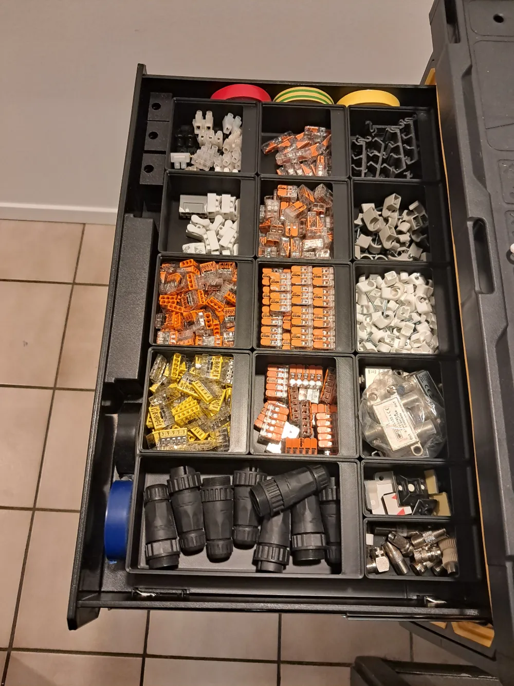 Gridfinity Base for Dewalt Toughsystem 2.0 Drawer - Free 3D Print Model ...