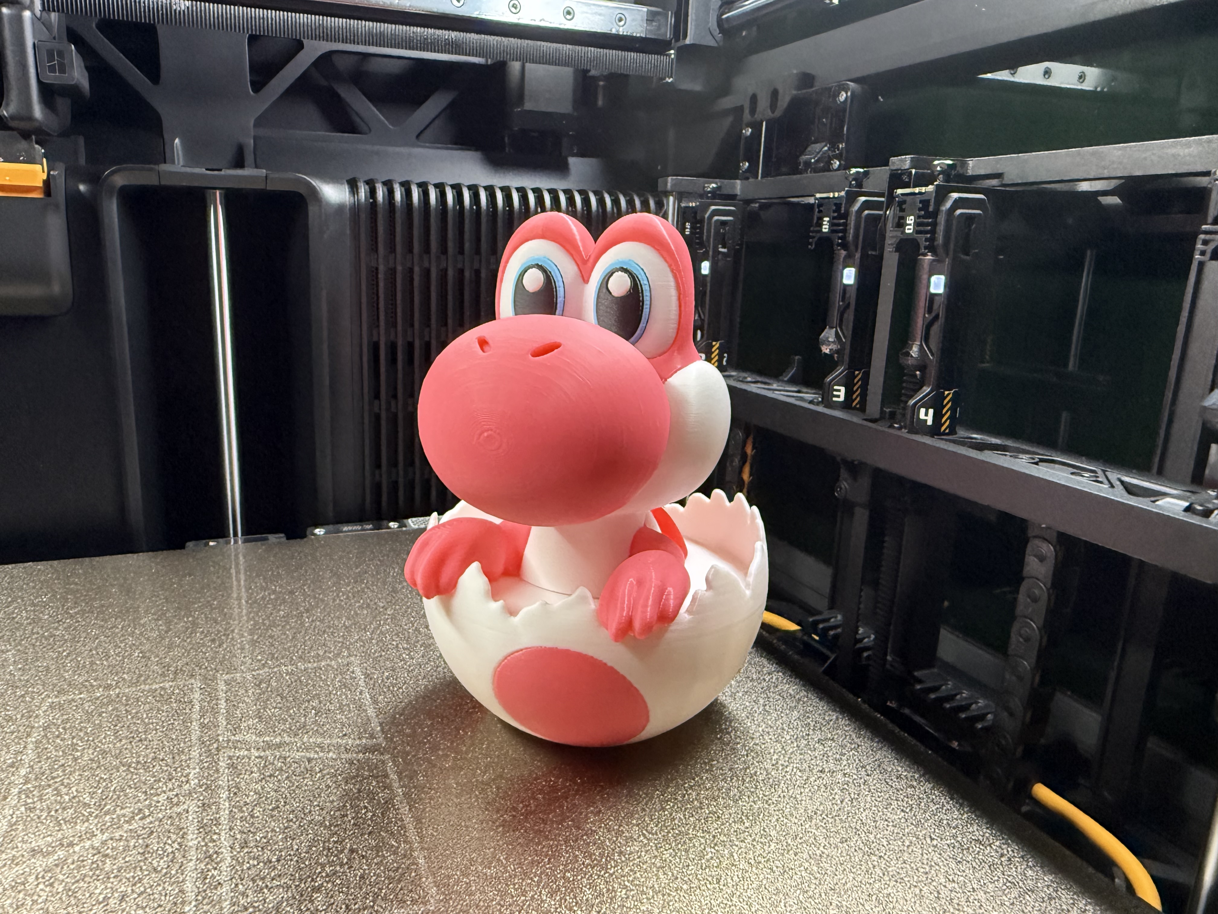 Miniatura 3 do modelo 3D Yoshi Oeuf multipart no AMS