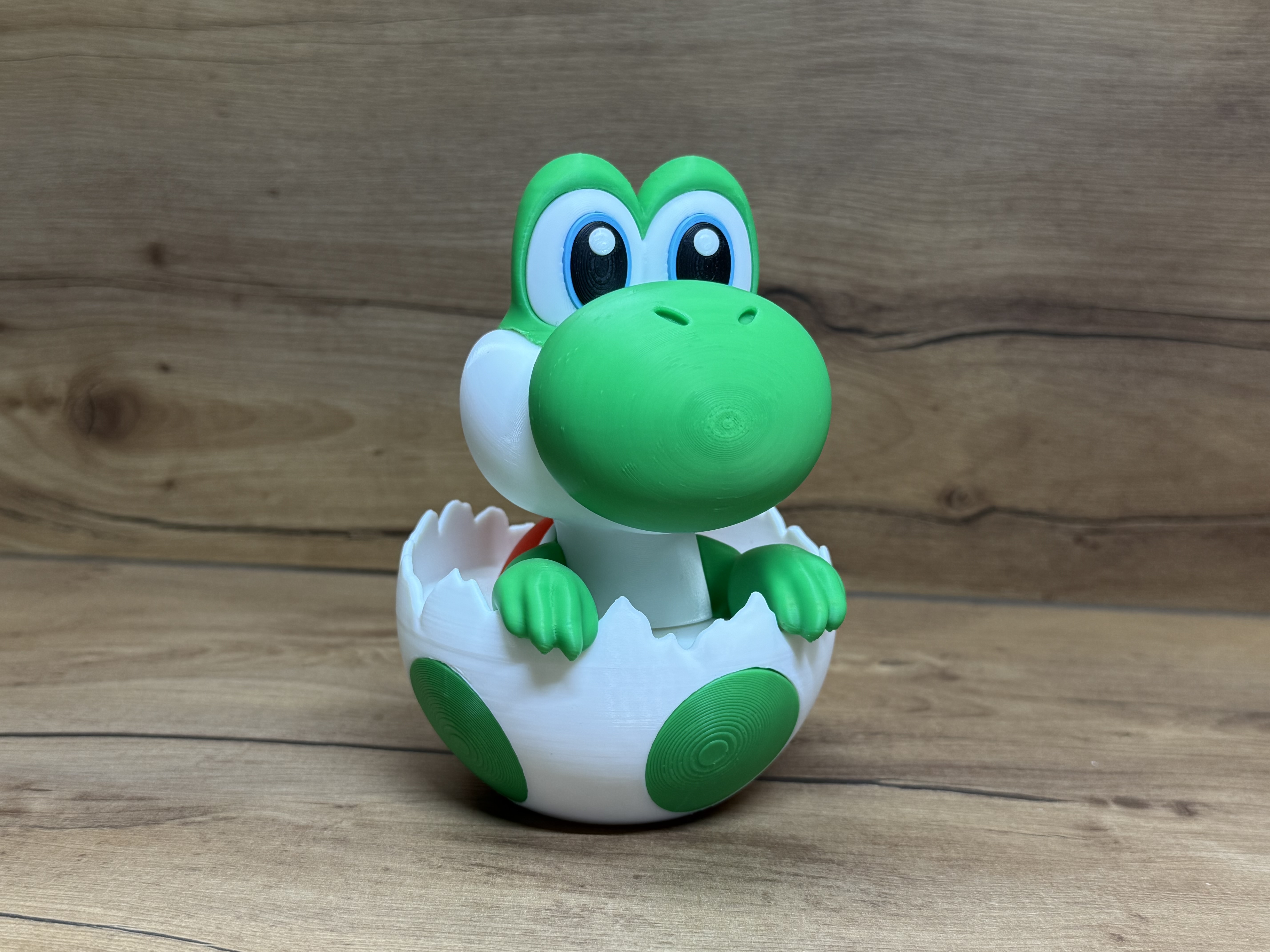 Miniatura 2 do modelo 3D Yoshi Oeuf multipart no AMS
