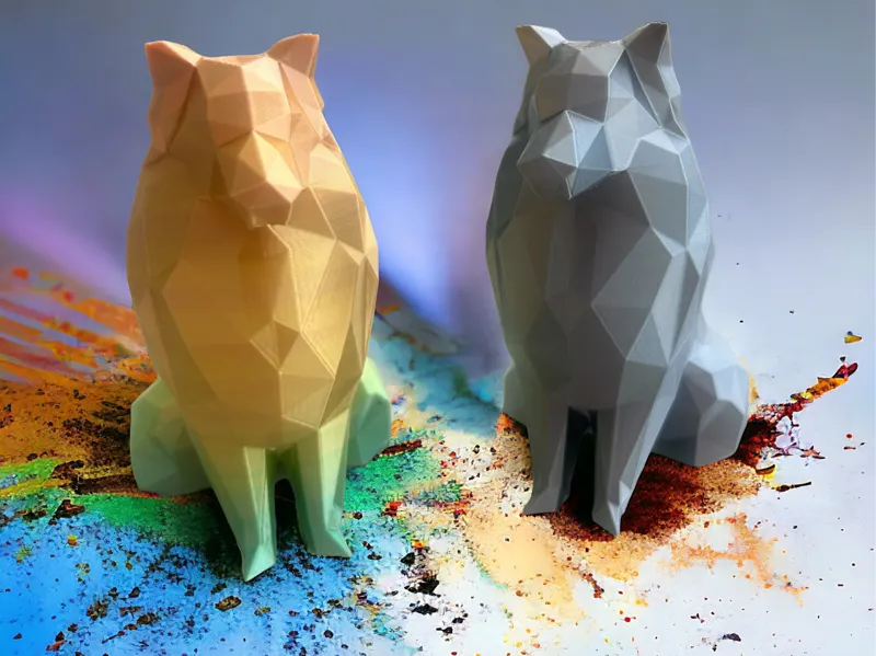 Low Poly - Shetland Sheepdog