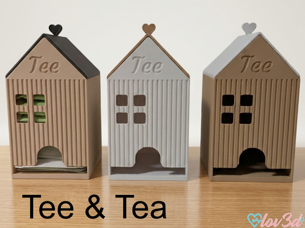 Cozy Tea House Dispenser - 1