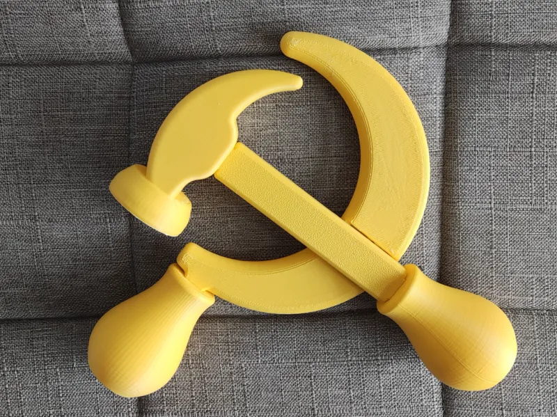 小布尔什维克的可爱镰刀锤子 Hammer and sickle