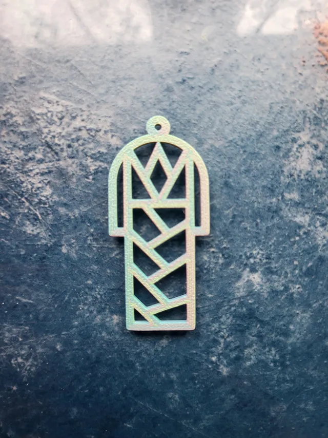 Earrings - 038 - Easy Print