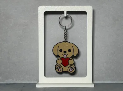 Dog - keychain