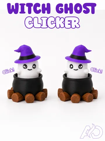 Objeto manipulable: WITCH GHOST CLICKER — vista de referencia 2