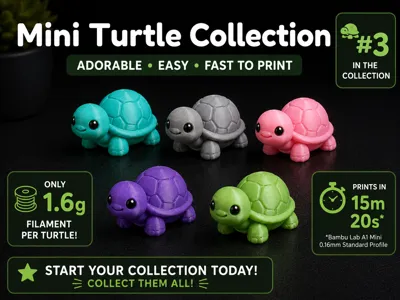 Tiny Happy Turtle – Tiny Shell, Big Smile Fast Fun