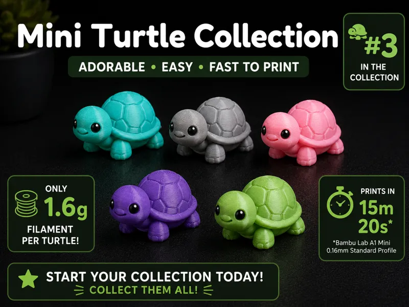 Tiny Happy Turtle – Tiny Shell, Big Smile Fast Fun
